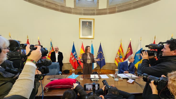 Carmela López: "Quiero ser eficaz en este año y medio y demostrar que tengo una línea propia"