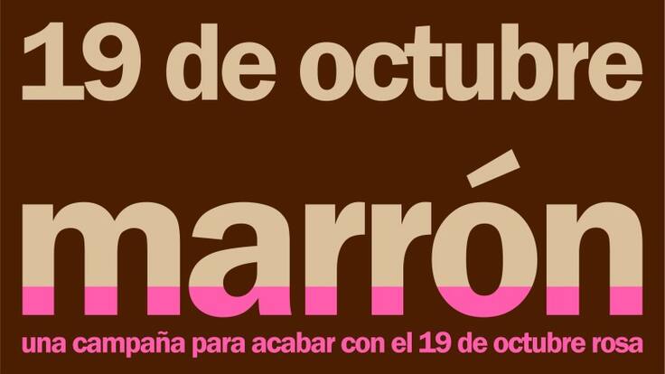 Espacio de Sexualidad con Almudena M. Ferrer: Por un 19 de octubre marrón