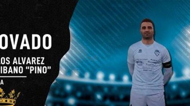 Carlos Álvarez "Pino" capitán de la AD Campillo