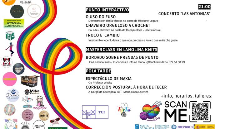 Entrevista a Aline Romero, una de las organizadores del evento "Orgullo e punto" en Tui