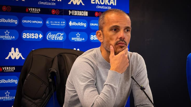 Beto Company, entrenador del Hércules, previa frente a Juventud de Torremolinos