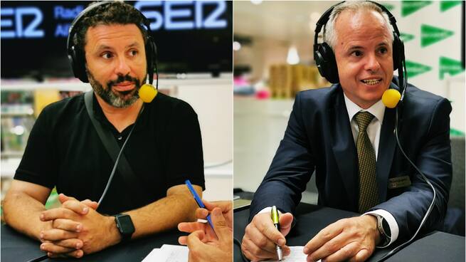 Especial 'Arribada del Foc 2025', con Vicente Solaz, técnico de Hermanos Sirvent, y Juan Luis Gallego, responsable de El Club del Gourmet