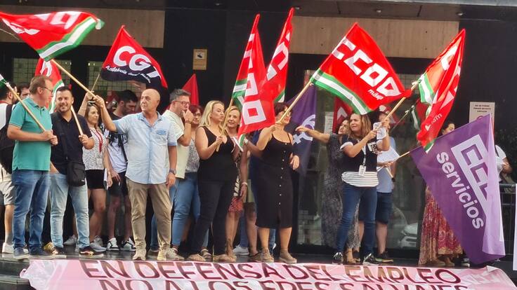 "Los despidos son injustificados" C Chinchilla, comité ICCS