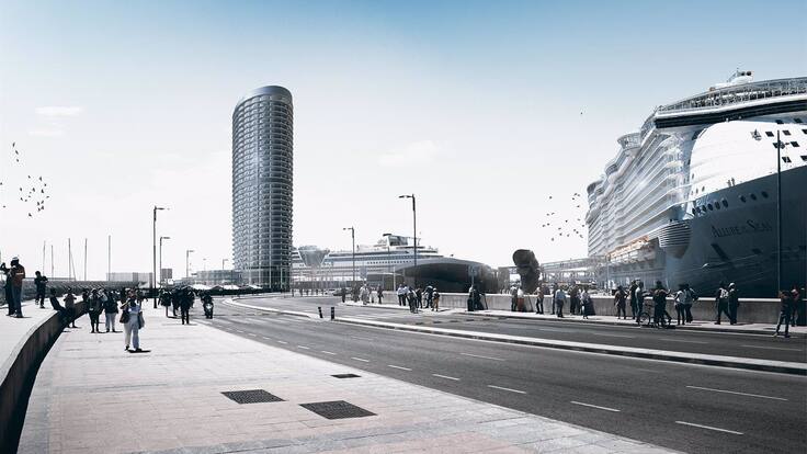 De la Torre da por hecho que se hará un nuevo informe ambiental de la torre del puerto