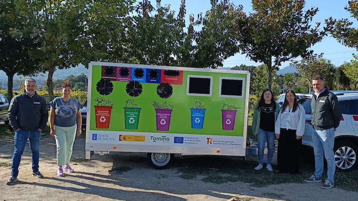 Entrevista a Ana Belén Casaleiro, concejala de Medio Ambiente en Tomiño, por la puesta en marcha del punto limpio móvil
