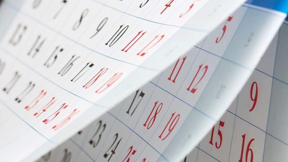 Somos Matemáticas: las curiosidades del calendario