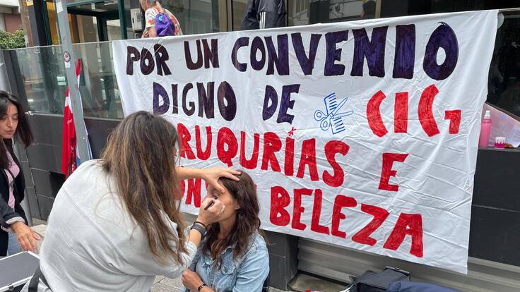 ¿Por qué protestan las peluqueras de A Coruña? (29/06/2023)