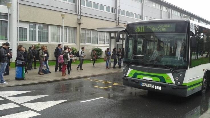 Elkarrekin llevará a Juntas Generales las quejas sobre las conexiones de Bizkaibus con el Campus de Leioa