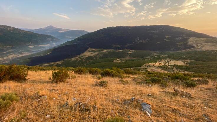 Llegan buenas noticias sobre la extinción del incendio de Resoba