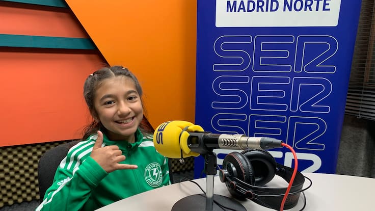 Entrevista a Ahinoa Martínez, la única niña del equipo del Rayo Alcobendas