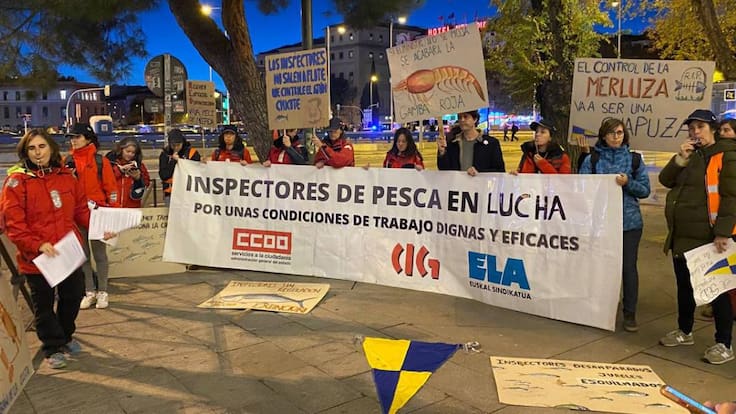 "Llevamos años reclamando mejoras laborales" Antonio Lucena, Inspectores de Pesca