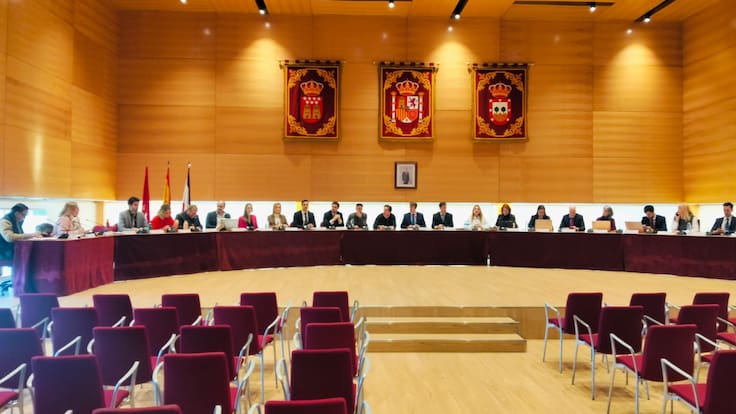 Javier Juárez, portavoz del Gobierno de Tres Cantos, defiende los nuevos Presupuestos del Ayuntamiento para 2026