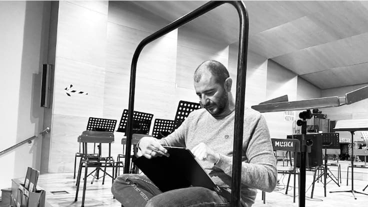 Pedro Salinas estrena su obra en el Teatre Auditori de La Vila Joiosa de la mano de la ADDA Sinfónica