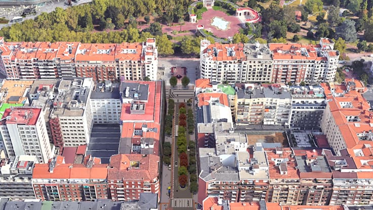 María Díaz de Haro se transforma: así quedará el nuevo corredor verde de Bilbao