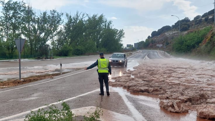Virgilio, del bar La Cueva en Alar del Rey, nos cuenta cómo ha vivido la granizada