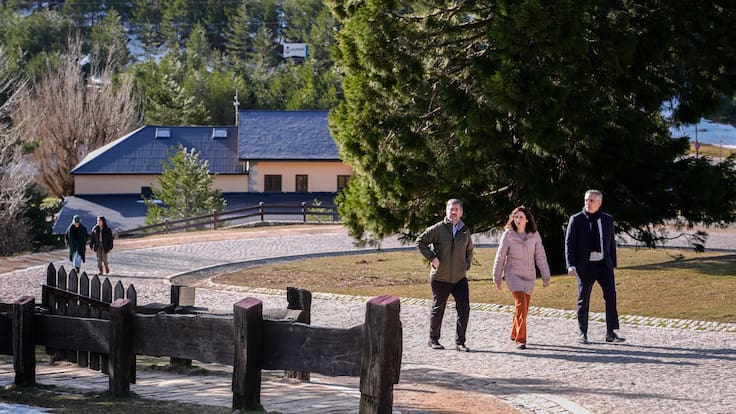 Isabel Díaz Ayuso, presidenta de la Comunidad de Madrid, explica la petición para ampliar el Parque Nacional de la Sierra de Guadarrama en su vertiente madrileña más de un 7%