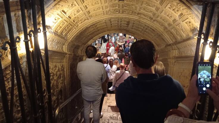 Y los palentinos volvieron a la Cripta de San Antolín