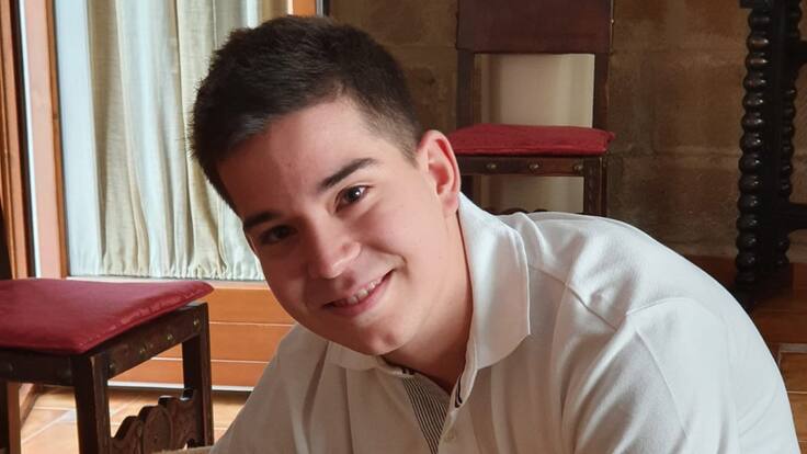 José María Fuentes, estudiante con un 14 en la PEvAU: "Ya de pequeño decía que de mayor quería salvar personas"