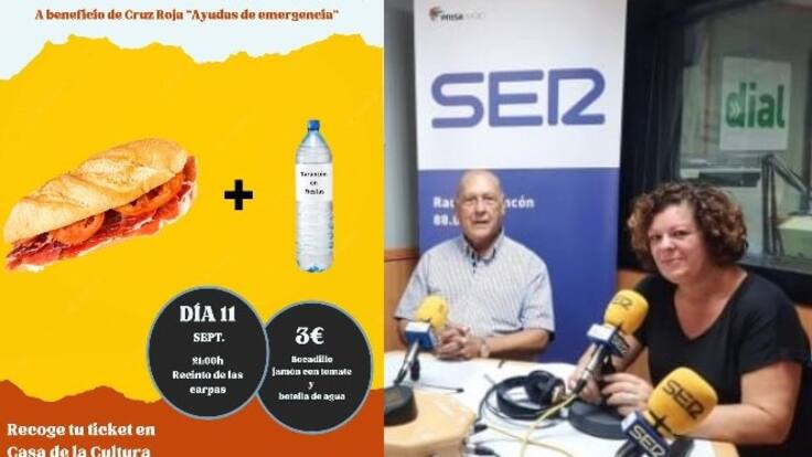 Entrevista a Paco Diaz y Raquel Benavente por el "Bocadillo Solidario" de las Fiestas de Tarancón 2022