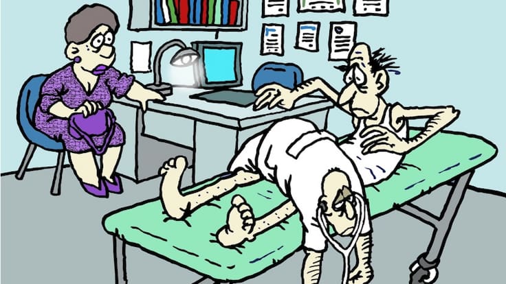 El humorista gráfico Ermengol, Premio Notario del Humor de la UA, en Hoy por Hoy Alicante