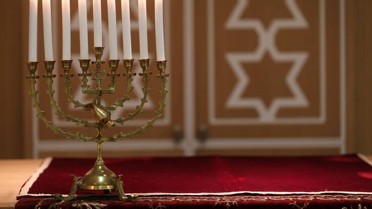 Entrevista con Luis Torres del Alcázar. Encendido de la Hanukka en Lorca