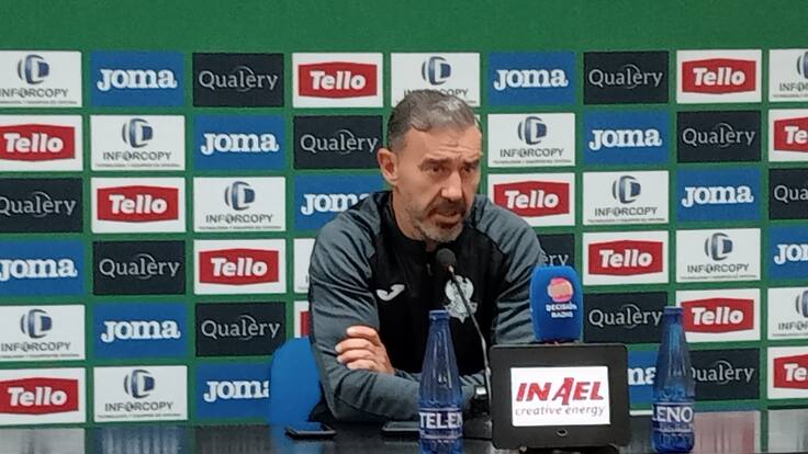 Rueda de prensa de Manolo Alfaro