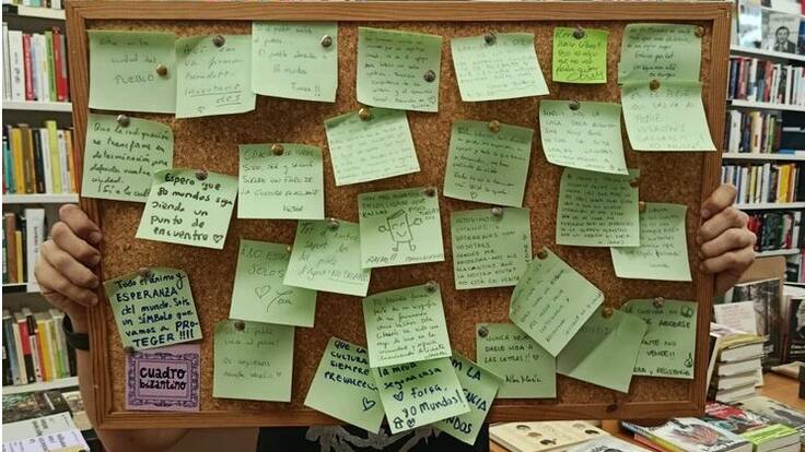 Carmen Juan, socia de la librería 80 Mundos de Alicante, sobre la campaña de crowfunding