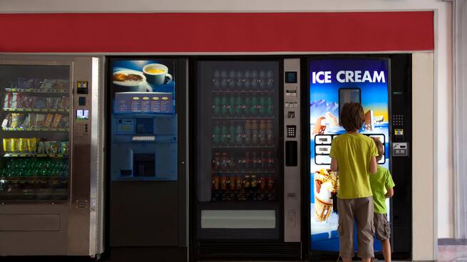 Las máquinas de 'vending': lo opuesto a la salud