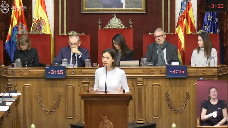 Entrevista inicio año Esther Díez Portavoz Compromis per Elx