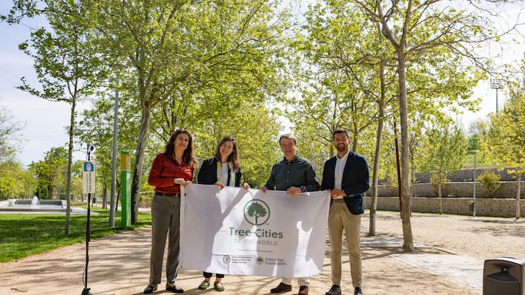 Pedro Fernández, concejal de Servicios Públicos de Tres Cantos, sobre la designación de Tres Cantos como Ciudad Arbórea del Mundo