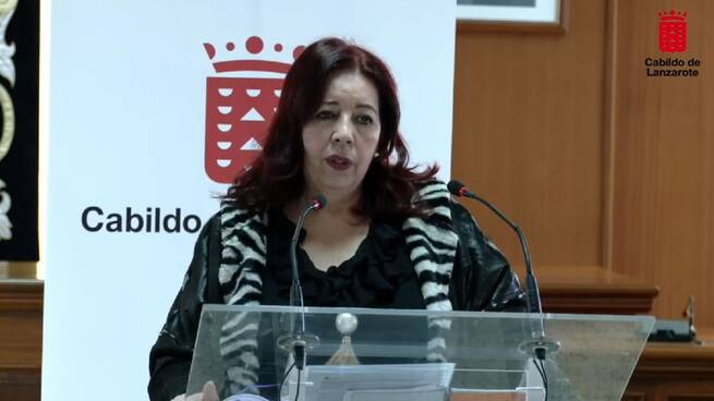 Manuela Armas, consejera de educación del Gobierno de Canarias