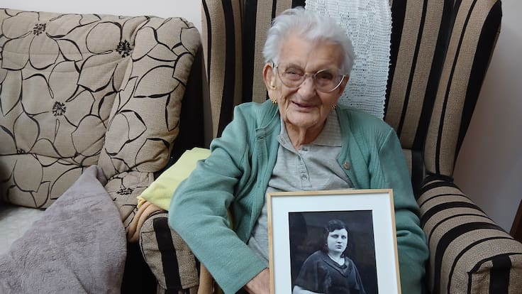 María Pérez Llanos,la "abuela" de Palencia hace historia: celebra 111 años de vida