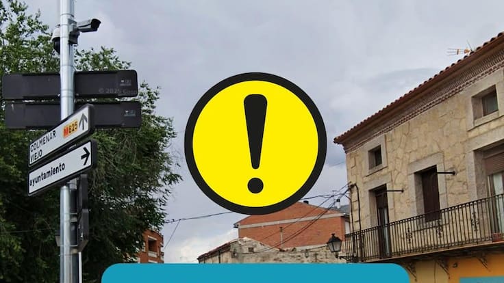 Borja Álvarez, alcalde de Guadalix de la Sierra, habla de las obras de remodelación de la calle Egido