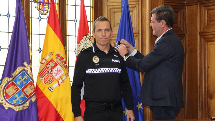 David Carretero, nuevo jefe de la Policía Local de Palencia