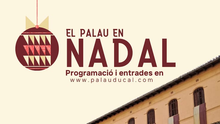 El Palau Ducal de Gandia se prepara para la Navidad