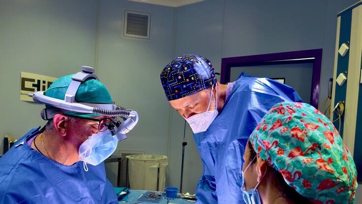 El Hospital CHIP de Málaga ha organizado un maratón quirúrgico infantil