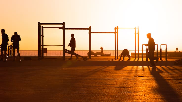Entrevista a José Antonio Pérez Turpin sobre la calistenia y el aumento de instalaciones para practicarla en parques y jardines de Alicante