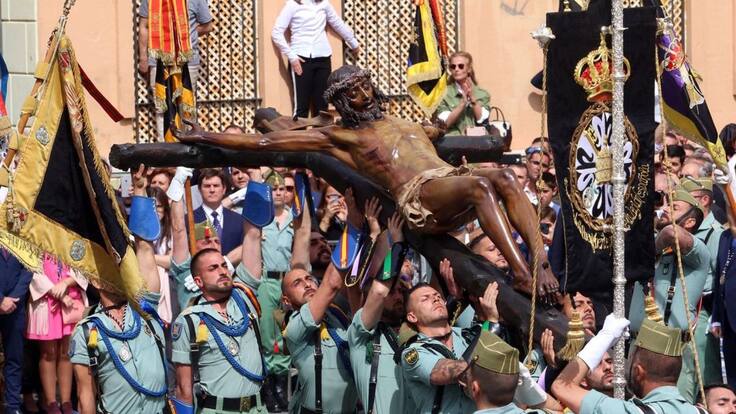 La Semana Santa de Málaga arranca con buen tiempo