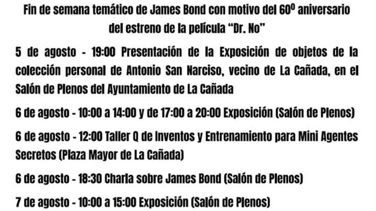 James Bond en La Cañada