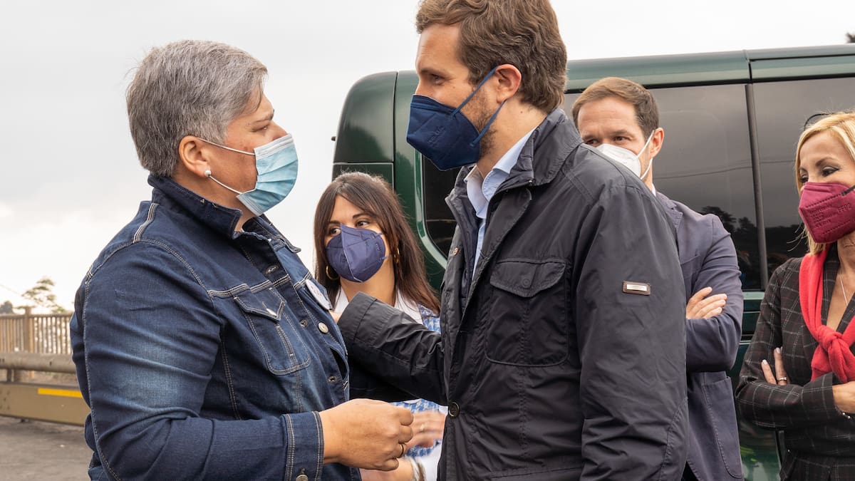 La alcaldesa del volcán abandona el PP y la política: "afortunadamente" no le piden opinión