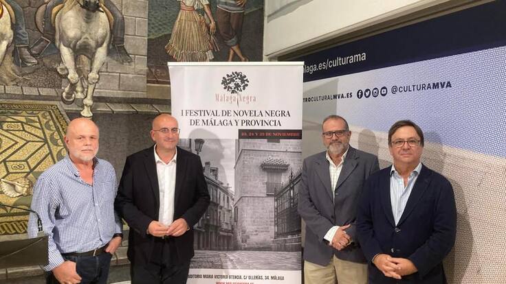 El I Festival Málaga Negra se celebra los días 23, 24 y 25 de noviembre en el auditorio María Victoria Atencia