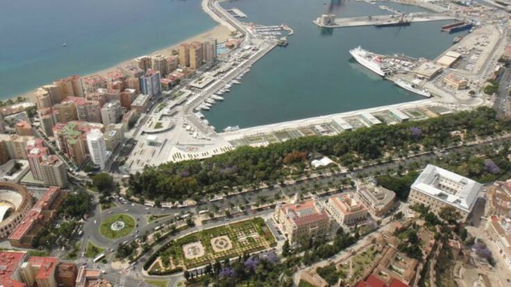 "El puerto de Málaga se prepara para su segunda y última gran transformación" Carlos Rubio, pte Autoridad Portuaria