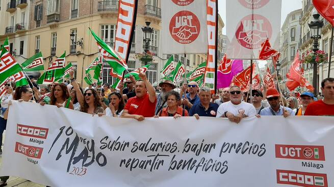 "Vamos a defender la subida salarial" F Cubilo CCOO Málaga