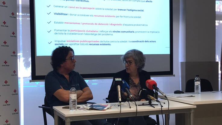 Jordi Martori i Anna Sabaté analitzen el primer estudi sobre la soledat no volguda a les comarques gironines