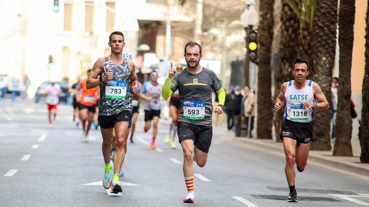 Alicante Corre, con José Simarro y José Manuel Albentosa