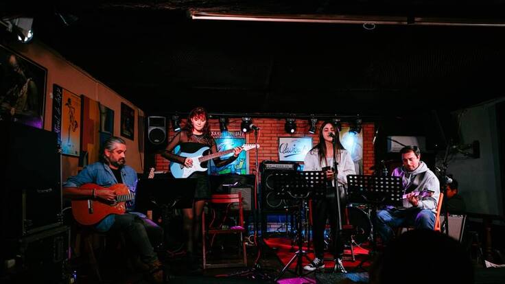 Visita sonora a la escuela Fábrica de Sons: "aquí encuentro una forma de liberar energía"