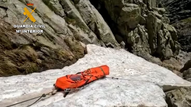 Rescate de un fallecido en Gredos