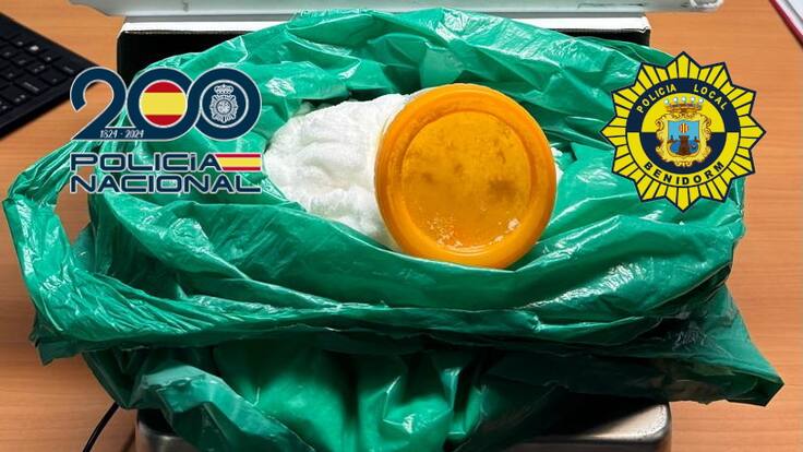 Ramón Martínez, portavoz de la Policía Nacional, sobre la detención de un conductor en Benidorm con un kilo y medio de cocaína