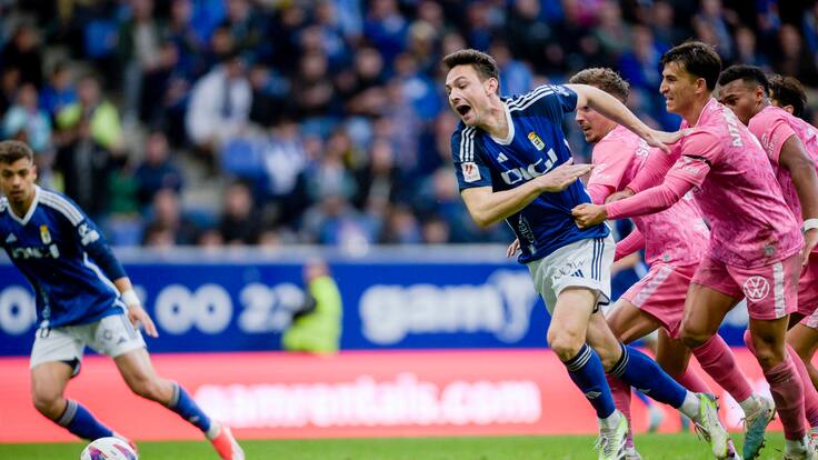 La firma de Cali González tras la polémica arbitral en el Oviedo-Tenerife