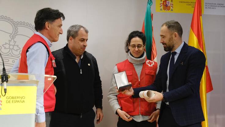 Cruz Roja Gipuzkoa - Medalla al Mérito de Protección Civil